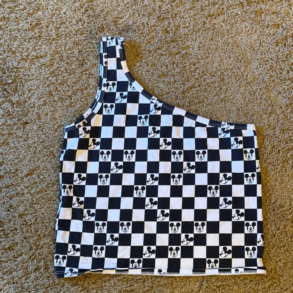 Wild Rich Kids one shoulder tank top